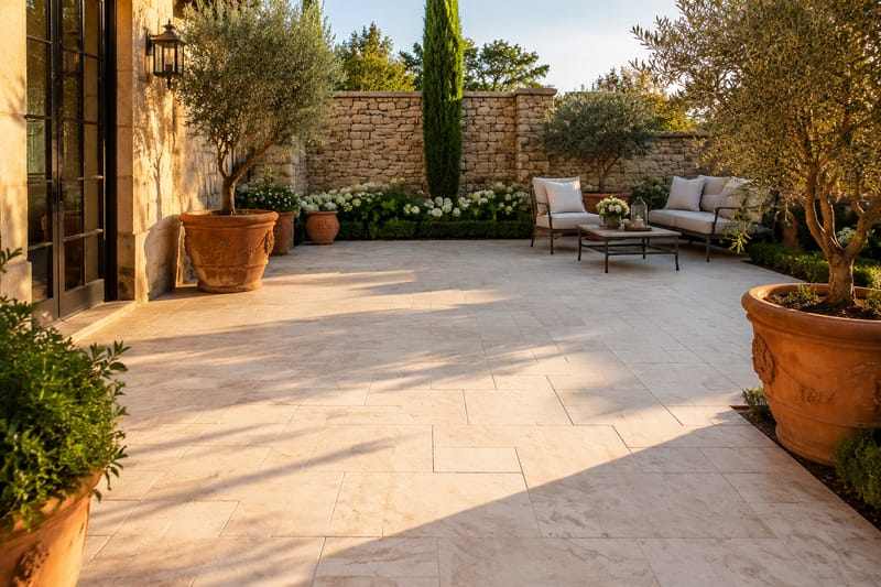 Mediterranean Patio Installation