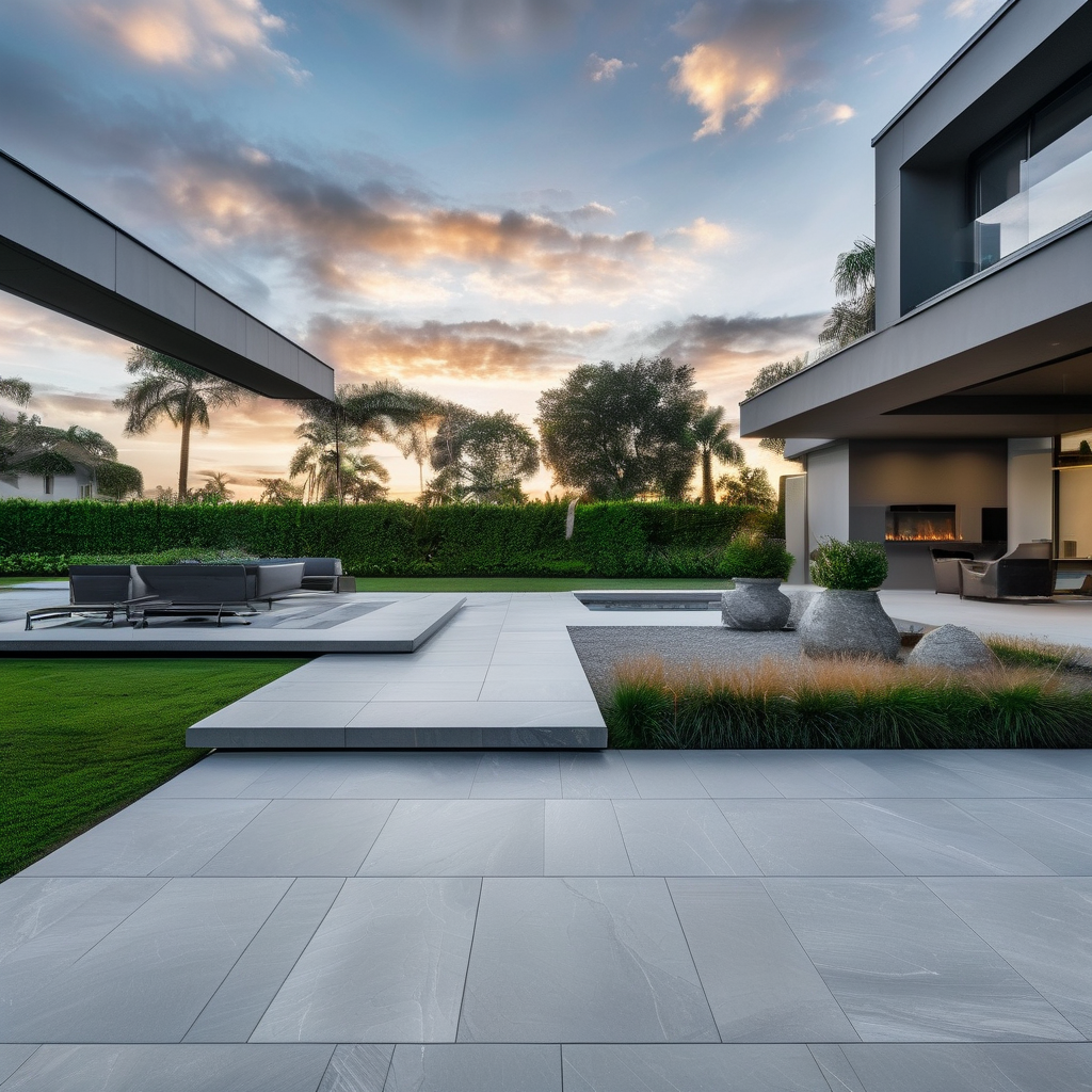 Ice Gray Quartzite Ledger Panel