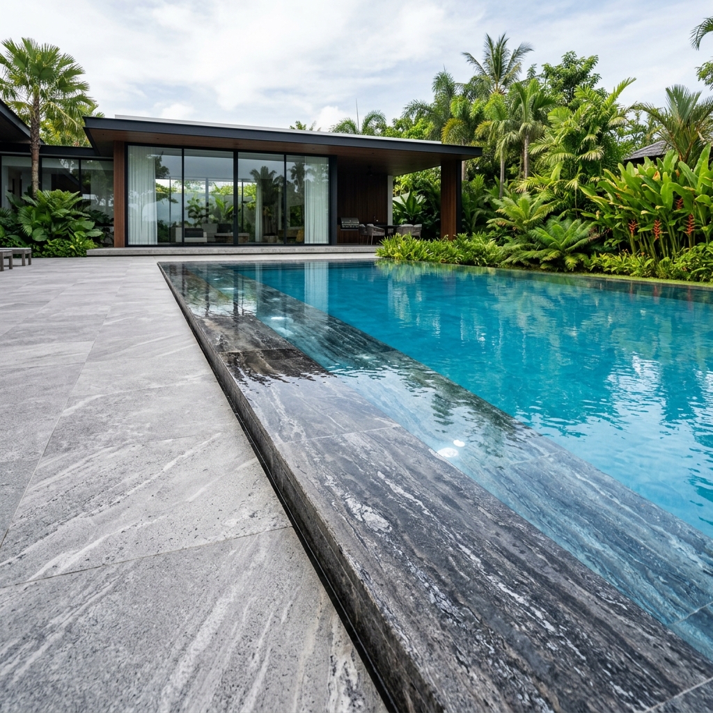 Silver Travertine Pavers